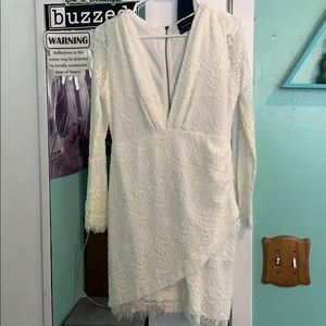 White/cream color dress